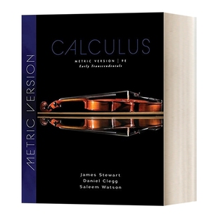 微积分 精装第9版 英文原版 Calculus Early Transcendentals Metric Edition 斯图尔特Stewart 英文版 进口英语原版书籍