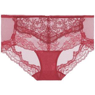 兰卡文性感蕾丝花边中腰内裤女婚礼约会挚爱洛可可LC23RG1