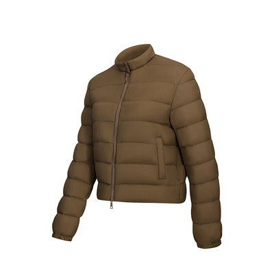 SW速惟短款轻薄羽绒服女士排骨小个子女款鸭绒高端外套2025新款冬