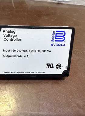 Basler AVC63-4 模拟电压控制器，件，成色看—议价