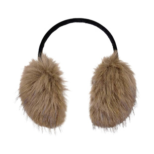 Tteullan欧阳娜娜赵露思同款真狐狸毛耳罩 保暖皮草毛绒耳套秋冬