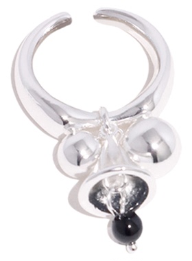 南韩东大门圆球串珠开口戒指