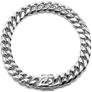 LUXTA xxxtentacion 45cm古巴颈链项链男女嘻哈cuban link choker