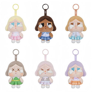 POPMART泡泡玛特哭娃CRYBABY落日歌会系列毛绒挂件盲盒送女孩礼物