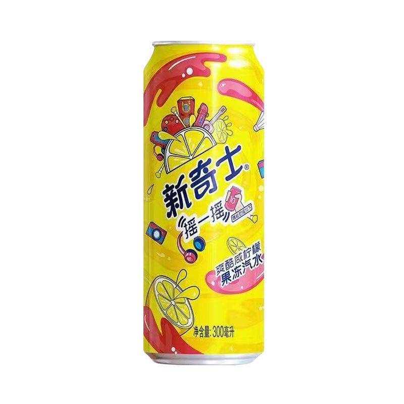 屈臣氏新奇士酷爽咸柠檬饮料汽水