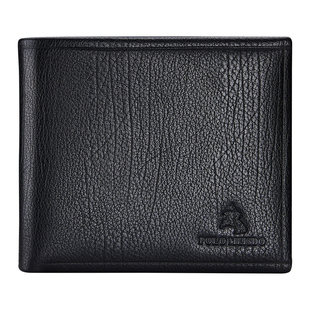 正品保罗男士钱包真皮短款钱夹2025新款高端纯牛皮皮夹送男友老公