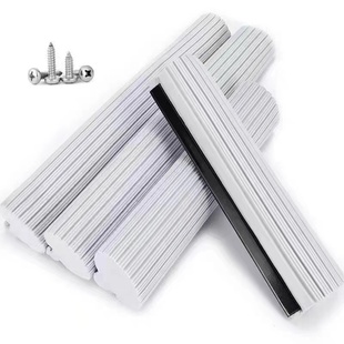 通用滚轮式胶绵拖把头替换装吸水铁夹海棉拖布头卡槽327338cm厘米