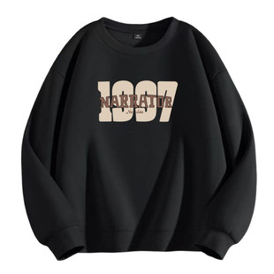 休闲卫衣套装男2026新款大码加肥加大运动春秋季胖子上衣加绒一套