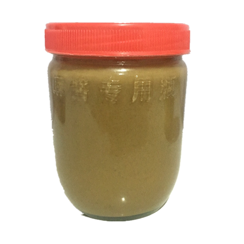 白芝麻酱农家自榨正宗纯芝麻酱热干面凉皮火锅麻蘸料400g瓶装包邮