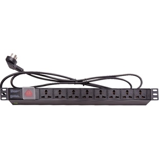 京峰配件10A/M8/8孔位PDU插座机柜电源排插网络监控服务器机柜配