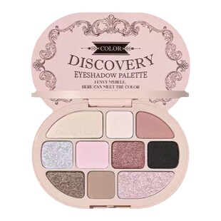 gogotales戈戈舞10色洛丽塔眼影盘高光修容一体盘奶棕哑光大地色