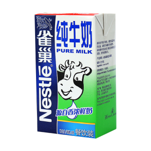 雀巢全脂牛奶整箱纯牛奶 餐饮咖啡奶茶蛋糕烘焙打奶泡原材料