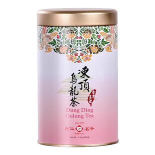 天福茗茶 台湾天仁原产好茶冻顶乌龙茶居家自饮罐装散茶100g