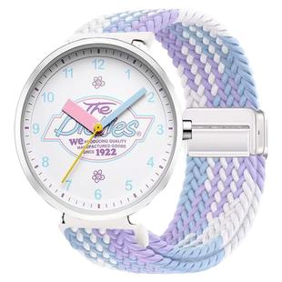 适用Dickies手表表带男女款初高中大学生磁吸编织CL-522透气腕带