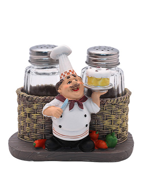 简约现代树脂可爱风厨师工艺品