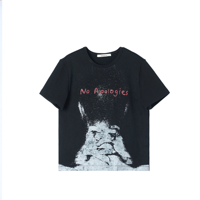 SoloForTwo修身短款短袖T恤