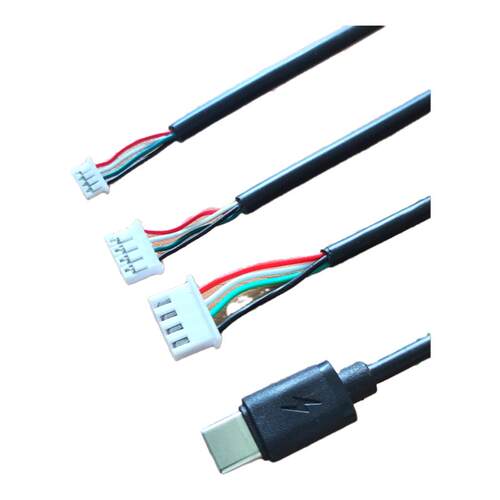 纯铜USB公母Typec公母转PH2.0XH2.54mx1.25端子线触摸屏数据线