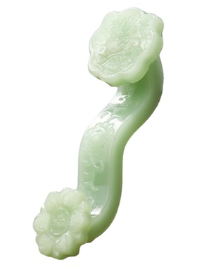 新品水晶玉如意摆件天然玉石水晶招财吉祥如意酒柜乔迁送礼工艺品