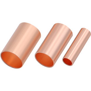 紫铜GT连接管电线接头压接端子小铜管对接端子连接神器套装线鼻子