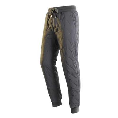 班尼路冬季三防菱格保暖棉裤男