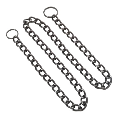 O银色40厘米特细磨铁链特长钥匙绳玩具腰挂防丢带圈饰品吊牌卡片