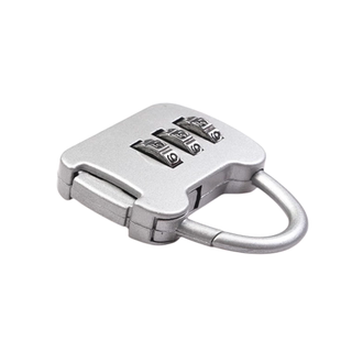 迷你密码锁锌合金金属3位数字迷你行李箱包防盗密码挂锁 拉链锁