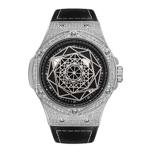 HANBORO衡宝罗男士刺青手表全自动镂空机械表潮流正品送男友老公