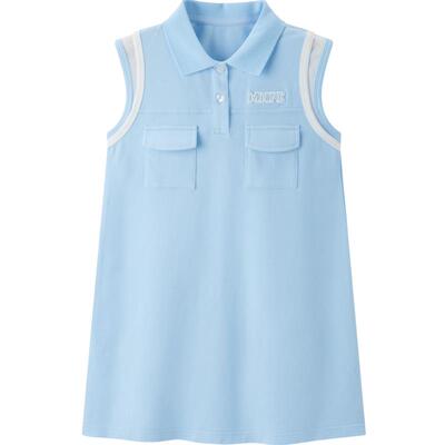 太平鸟童装女童夏季运动连衣裙