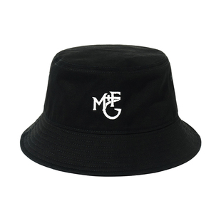 MARITHE渔夫帽 潮流男女同款情侣款品牌MFG刺绣防晒 2025年秋韩系