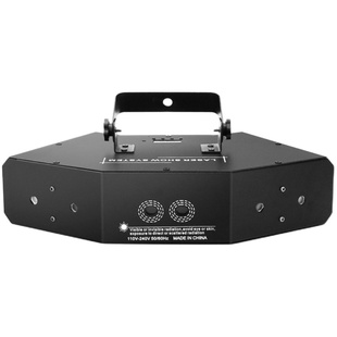 诺达克全彩6孔光束图案激光灯扫描旋转镭射灯ktv闪光灯酒吧灯宿舍蹦迪灯包房歌厅灯光ktv 旋转灯舞台灯光