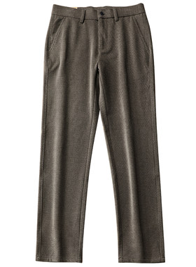 加厚雪尼尔灯芯绒宽松直筒休闲裤