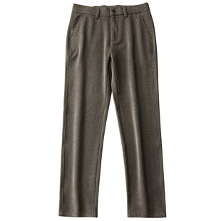 2025冬季款男士条绒裤子加厚保暖雪尼尔灯芯绒商务宽松直筒休闲裤