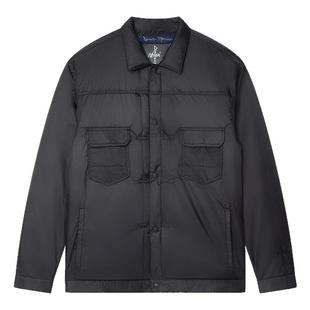 DENHAMx NANGA 限量联名2025年秋冬新款黑色蓝色羽绒夹克外套男