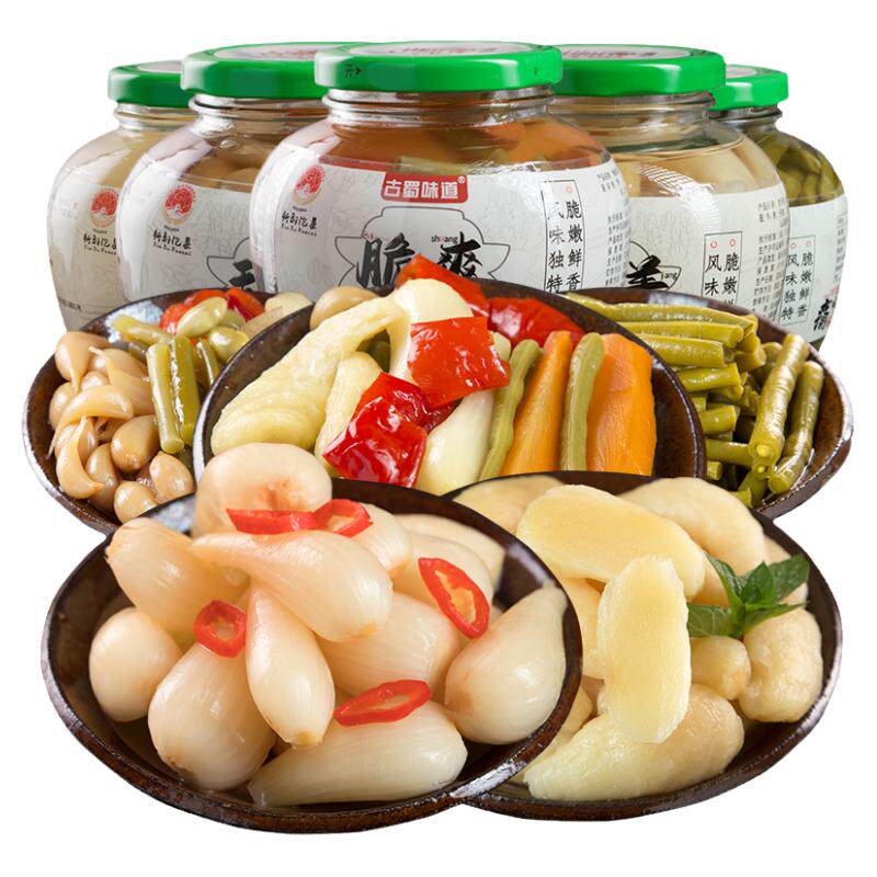 四川即食泡菜下饭菜新繁泡菜