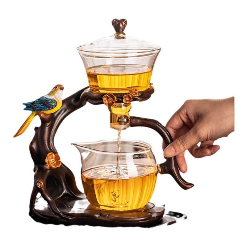 匠序玻璃自动茶具套装