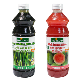 FRUITLAND富联小麦草汁奇异果红肉番石榴柠檬芭乐 浓缩浓浆奶茶店