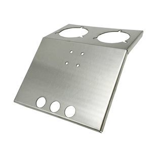 冷库制冷机组不锈钢表盘充油压力油表盘压力控制器支架三孔表板