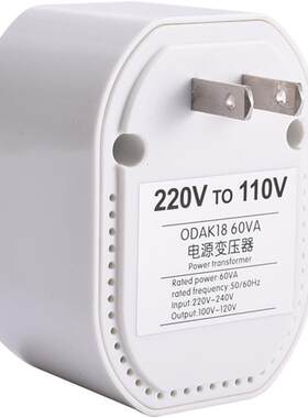 220V转110V转换头变压器电动牙刷