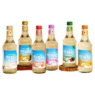 济州岛汉拿山韩国进口淡味烧酒果香甘口清酒果味西瓜味蜜桃味菠萝