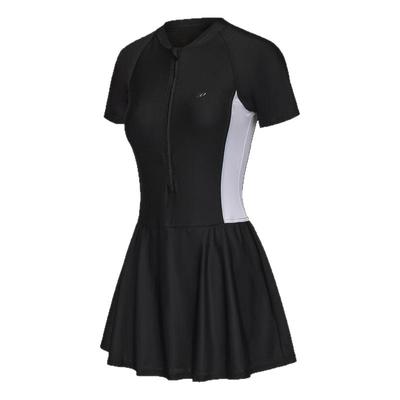 迪卡侬女士显瘦新款连体泳衣