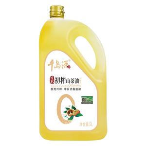 千岛源有机初榨山茶油5L  有机山茶油  低温冷榨茶油 食用油