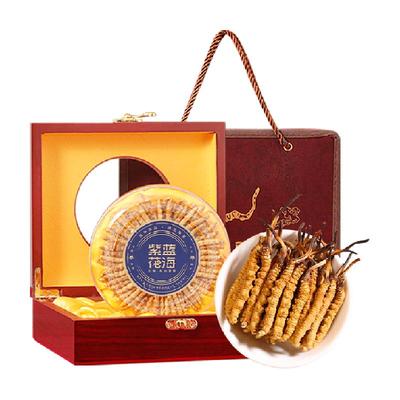 紫蓝花海冬虫夏草礼盒3-4根/g8g