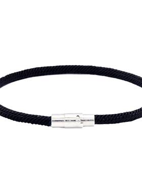 韩版潮简约运动手绳男女编织手链创意手环磁铁扣学生情侣礼物饰品