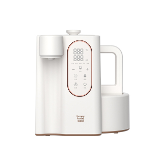 哈妮宝贝恒温全玻璃热水壶婴儿泡奶机自动智能定量出水家用调奶器