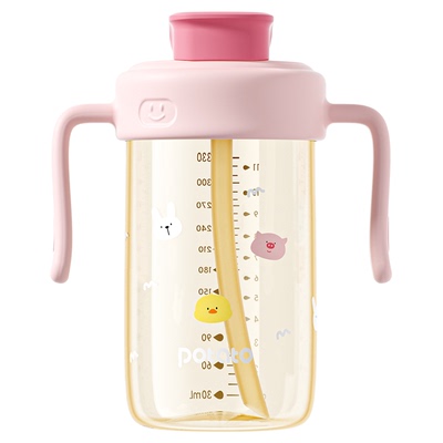小土豆儿童水杯大容量吸管杯