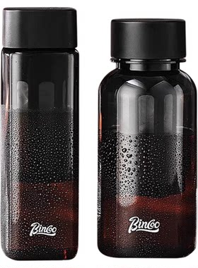 Bincoo咖啡冷萃壶冷泡茶壶tritan材质随行冷萃杯便携式手提咖啡杯