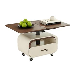 可移动折叠茶几客厅家用2025新款沙发边几小户型升降茶台阳台茶桌