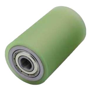 现货全自动化生产耐磨聚氨酯包胶滚轮配双轴承胶辊防撞导向轮压轮