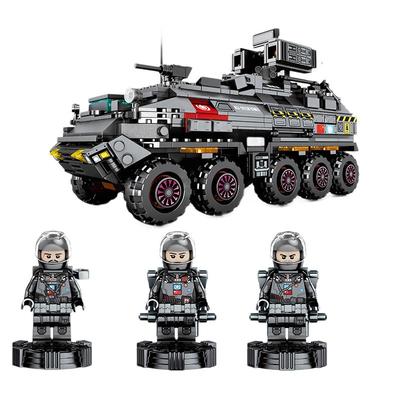 森宝积木流浪地球运兵车大人