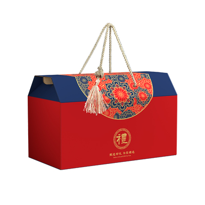 春节高档大号礼品盒批发定制logo